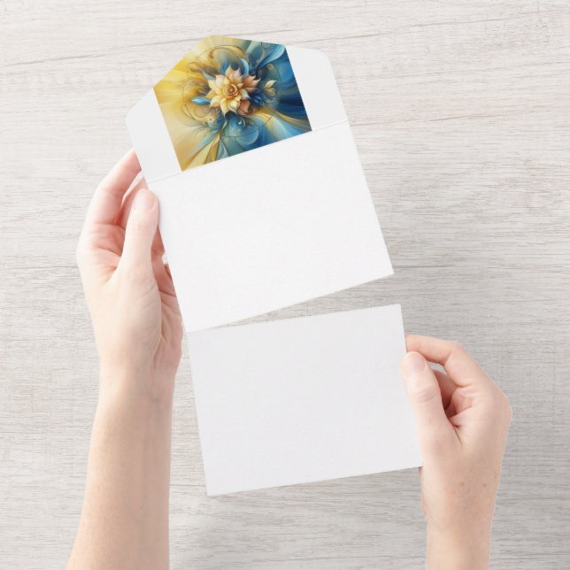 Machen Sie sich selbst All In One Einladung (Abreißen)