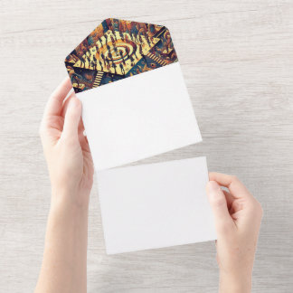 Machen Sie sich selbst All In One Einladung