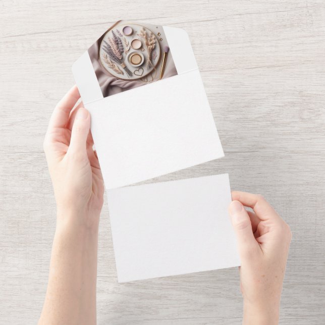 Machen Sie sich selbst All In One Einladung (Abreißen)