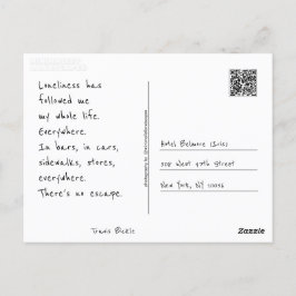 Machen Sie sich selbst Postkarte