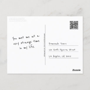 Machen Sie sich selbst Postkarte