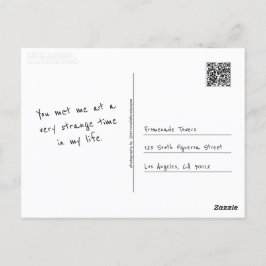 Machen Sie sich selbst Postkarte