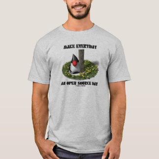 Machen Sie täglich ein Quelle-Tag (Java-Herzog) T-Shirt
