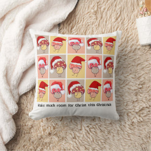 MACHEN SIE VIEL ZIMMER Christlichen Weihnachtsmeis Kissen