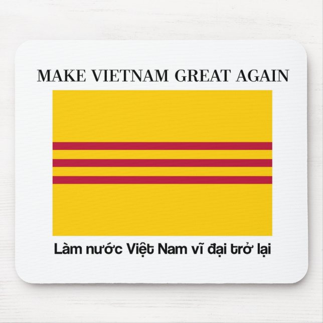 Machen Sie Vietnam groß wieder Mousepad (Vorne)