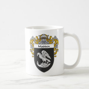 Machen Sie Wappen verrückt (überzogen) Tasse