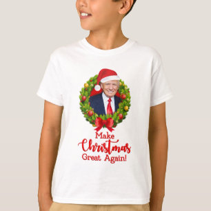 Machen Sie Weihnachten großen wieder Trumpf MAGA T-Shirt
