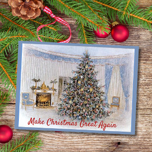 Machen Sie Weihnachten wieder groß Oval Office Wei