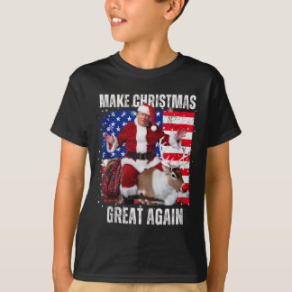 Machen Sie Weihnachten wieder groß Trump Pyjama hä T-Shirt