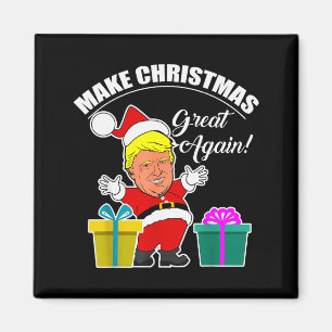 Machen Sie Weihnachten wieder großartig Donald Tru Magnet