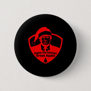 Machen Sie Weihnachten wieder großartig Funny Präs Button