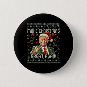 Machen Sie Weihnachten wieder großartig, lustiger Button