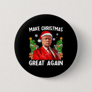 Machen Sie Weihnachten wieder großartig, lustiger Button