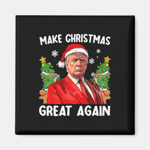 Machen Sie Weihnachten wieder großartig, lustiger Magnet