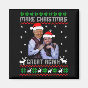 Machen Sie Weihnachten wieder großartig Lustiger T Magnet