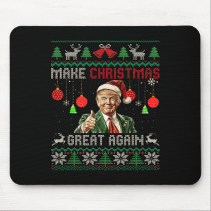 Machen Sie Weihnachten wieder großartig Sweater Fu Mousepad