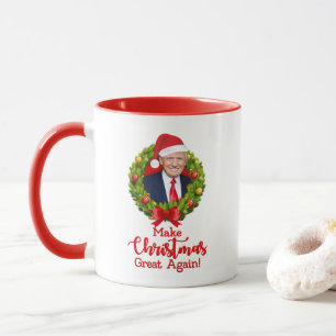 Machen Sie Weihnachten wieder großartig Trump MAGA Tasse