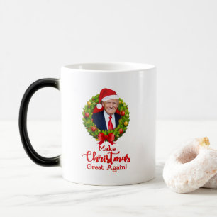 Machen Sie Weihnachten wieder großartig Trump MAGA Verwandlungstasse