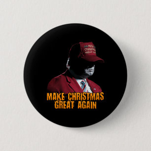 Machen Sie Weihnachten wieder großartig Xmas Lusti Button