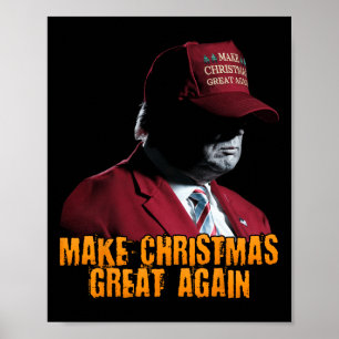 Machen Sie Weihnachten wieder großartig Xmas Lusti Poster