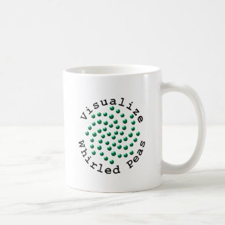 Machen Sie Whirled Erbsen 2 sichtbar Tasse