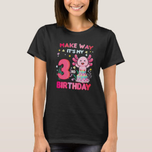 Machen Sie wie es ist mein Geburtstag Niedlich Axo T-Shirt