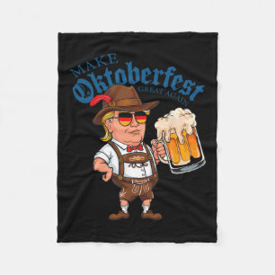 Machen Sie wieder großartig Trump Drink Bier Tasse Fleecedecke