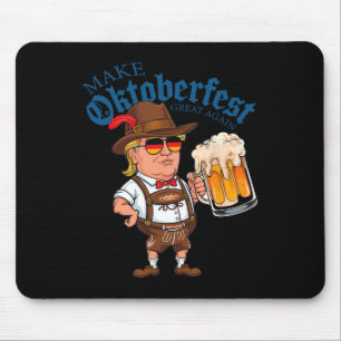 Machen Sie wieder großartig Trump Drink Bier Tasse Mousepad