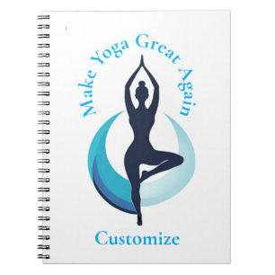 Machen Sie Yoga wieder groß Thunder_Cove Notizblock