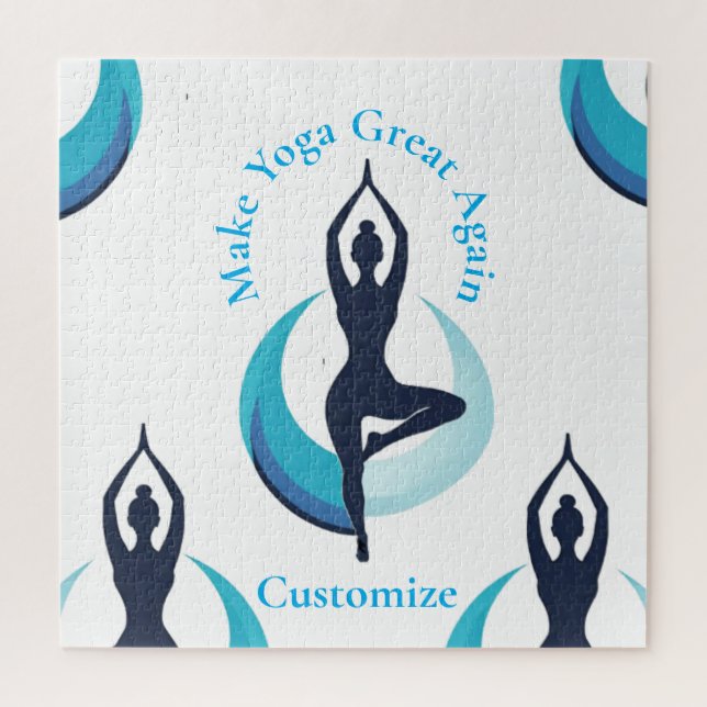 Machen Sie Yoga wieder groß Thunder_Cove Puzzle (Vertikal)