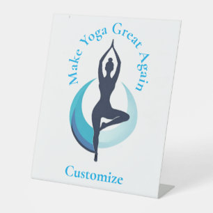 Machen Sie Yoga wieder groß Thunder_Cove Sockelschild