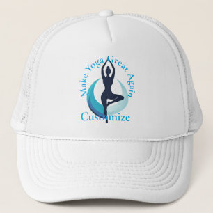 Machen Sie Yoga wieder groß Thunder_Cove Truckerkappe