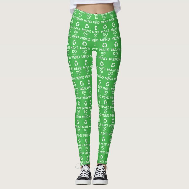 Machen und Mähen Leggings (Vorderseite)