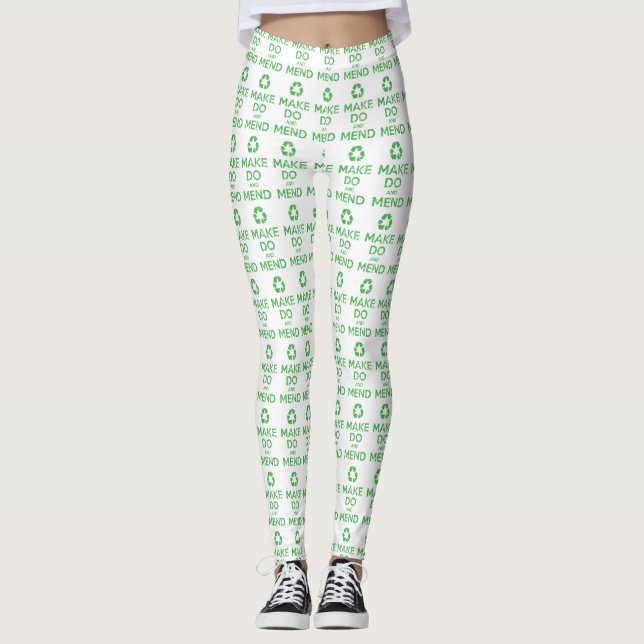 Machen und Mähen Leggings (Vorderseite)
