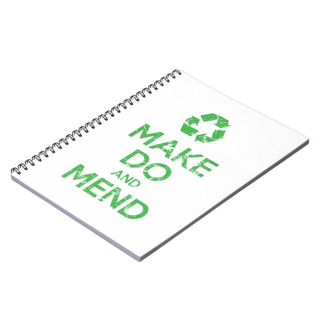 Machen und Mähen Notizblock (Linke Seite)