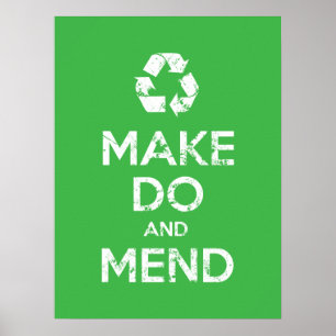 Machen und Mähen Poster