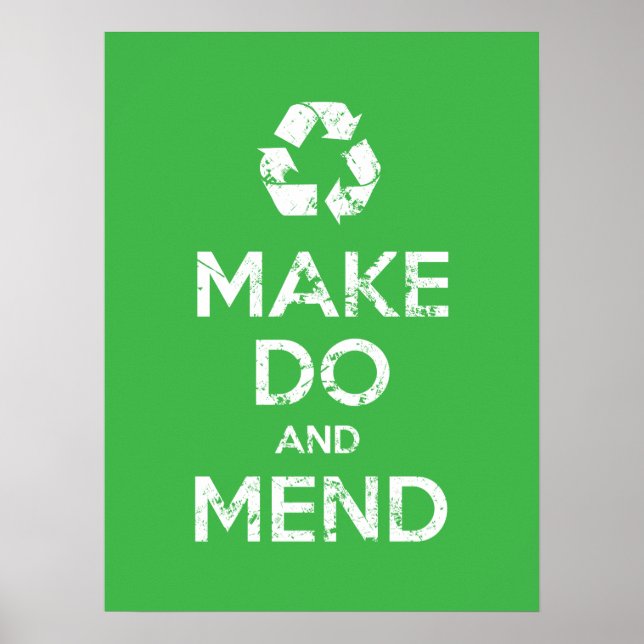 Machen und Mähen Poster (Vorne)