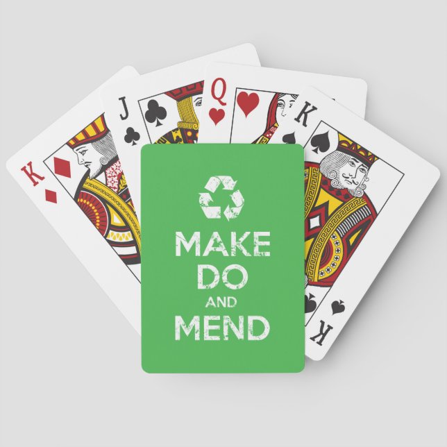 Machen und Mähen Spielkarten (Rückseite)