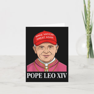 Machen Vatikan wieder groß Papst Leo Xiv Funny Ame Karte