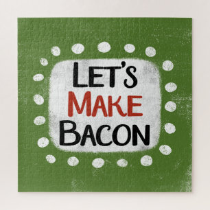 Machen wir Bacon Jigsaw Puzzle