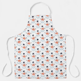 Machen wir einen Schneemann! Schürze