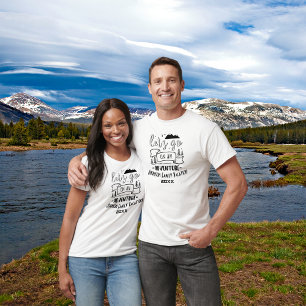 Machen wir einen T - Shirt für einen Familienurlau