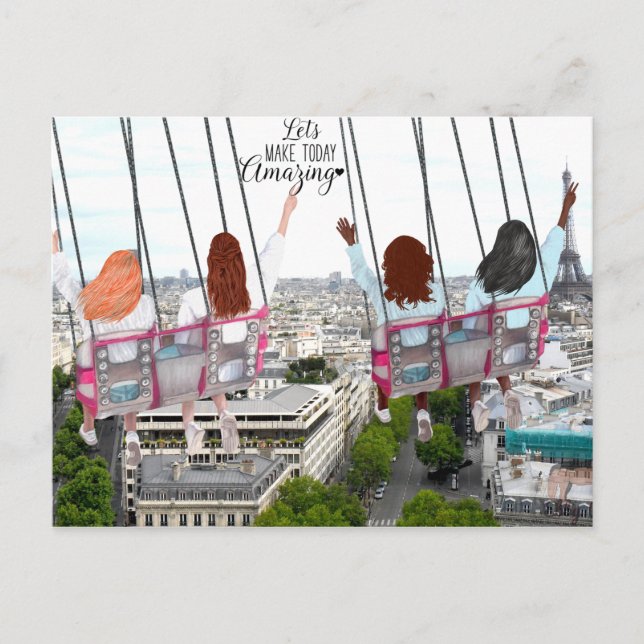 Machen wir heute Phantastisch Postkarte (Vorderseite)