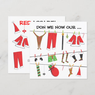 Machen wir jetzt unsere ... Weihnachts-Party Einla Einladung