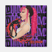 MACHEN! Zeitschrift "Z" Lila Magnet