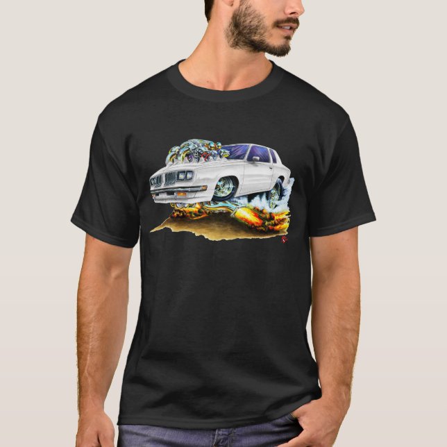 Macheten-Weiß-Auto 1983-88 T-Shirt (Vorderseite)