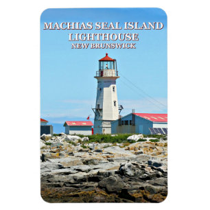 Machias Siegel Lighthouse Flexi Magnet