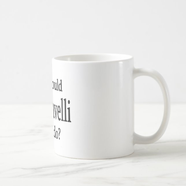 Machiavelli Kaffeetasse (Rechts)