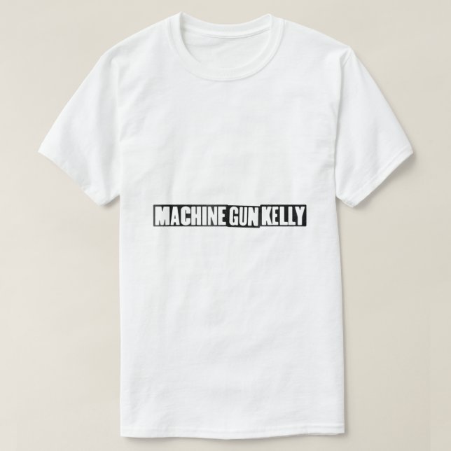 Machine Gun Kelly MGK Black Logo T-Shirt (Design vorne)