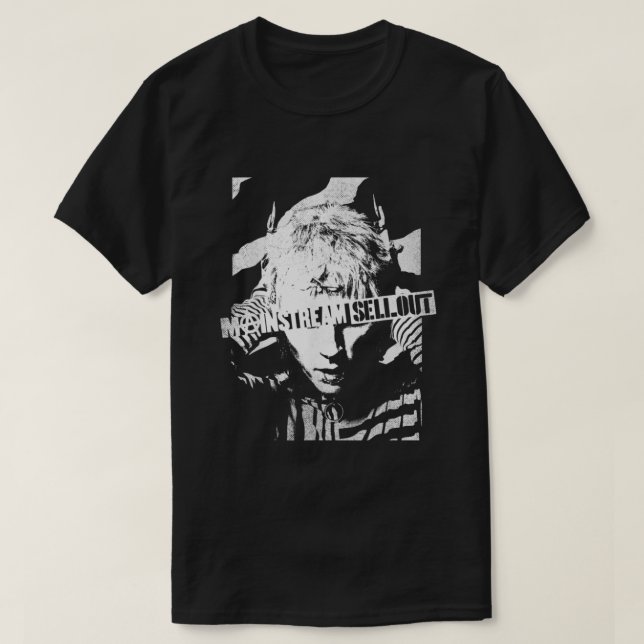 Machine Gun Kelly Wavy Portrait T-Shirt (Design vorne)